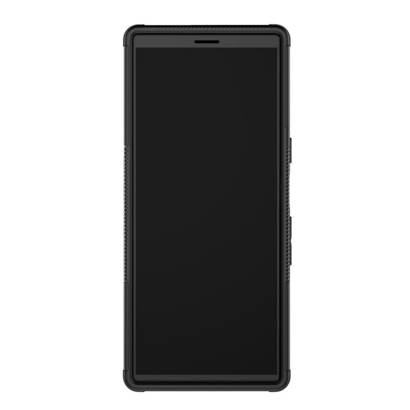 Etui Sony Xperia 10 Plus Biały Czarny Ultra Odporny Etui Ochronne