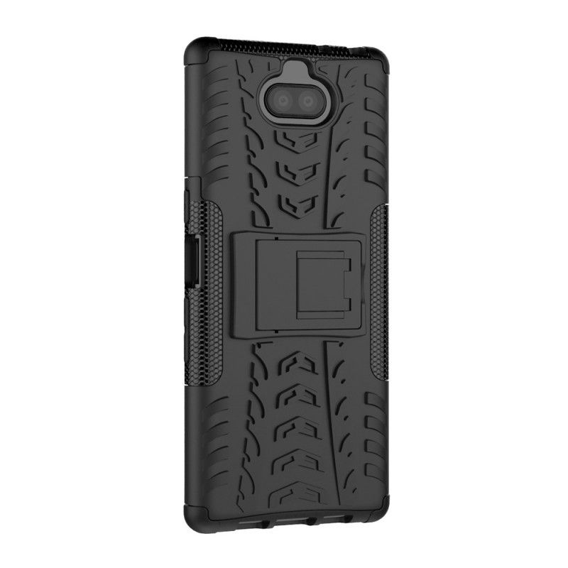 Etui Sony Xperia 10 Plus Biały Czarny Ultra Odporny Etui Ochronne