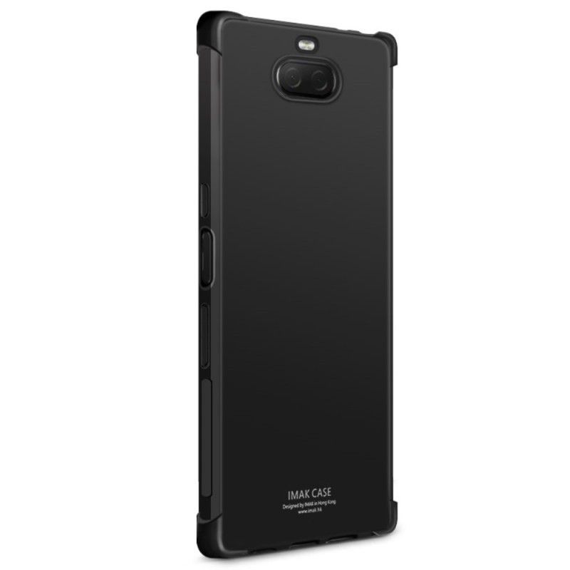 Futerały Sony Xperia 10 Plus Przezroczysty Czarny Imak Czuć Na Skórze