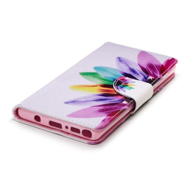 Etui Folio Samsung Galaxy Note 9 Kwiat Akwareli