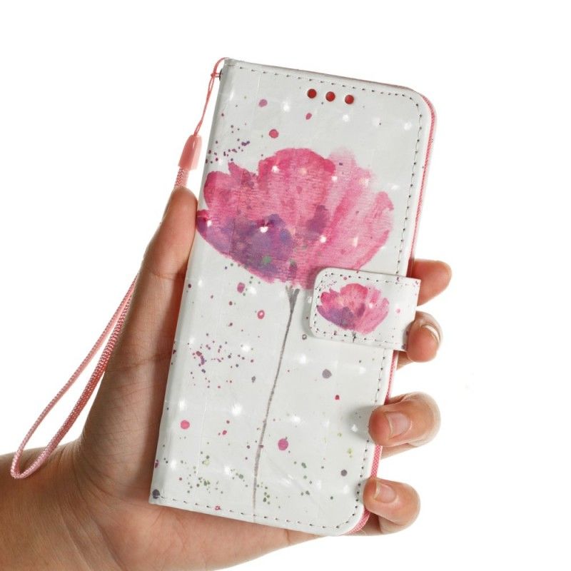 Etui Folio Samsung Galaxy S9 Mak Akwarelowy Etui Ochronne