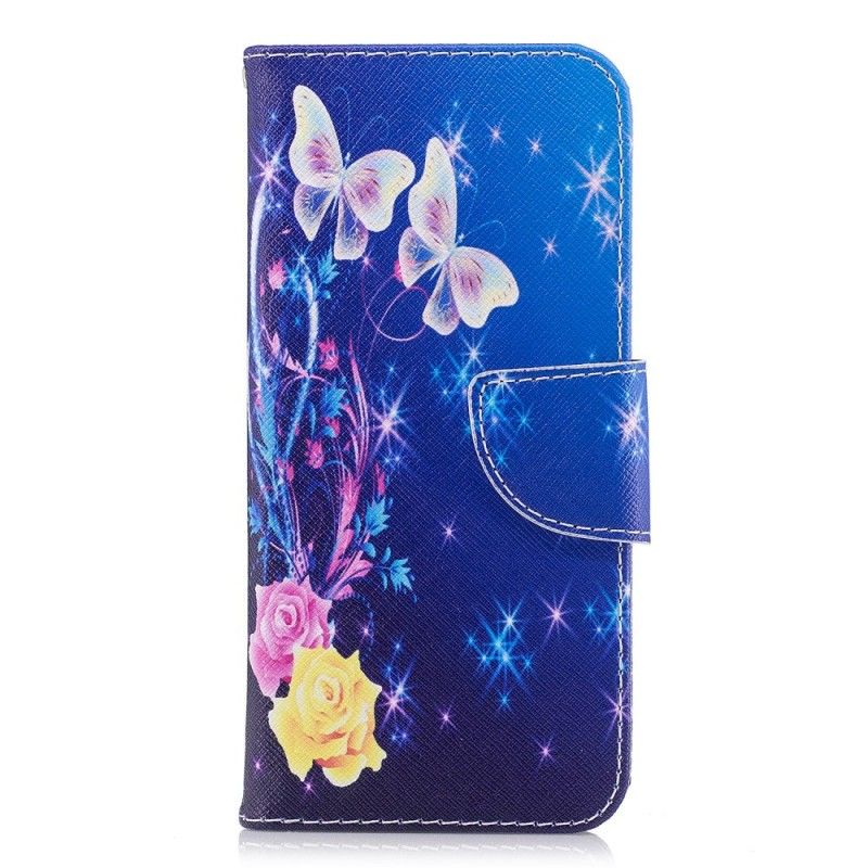 Etui Folio Samsung Galaxy S9 Motyle W Nocy