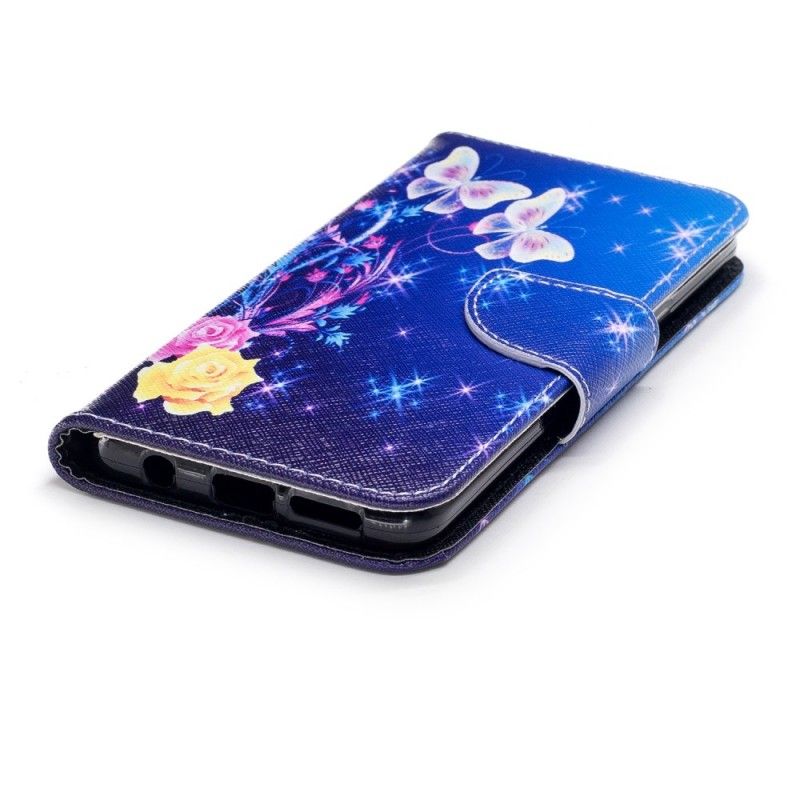 Etui Folio Samsung Galaxy S9 Motyle W Nocy