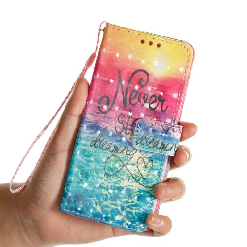 Etui Folio Samsung Galaxy S9 Nigdy Nie Przestawaj Marzyć 3D