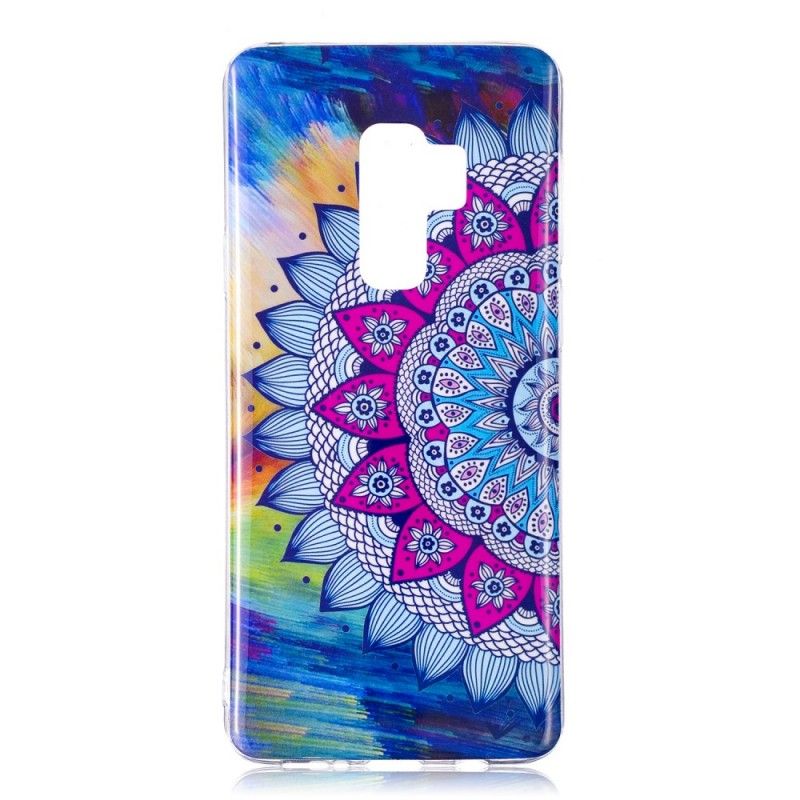 Etui Samsung Galaxy S9 Mandala W Kolorze Fluorescencyjnym