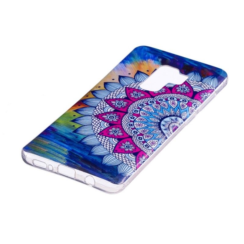 Etui Samsung Galaxy S9 Mandala W Kolorze Fluorescencyjnym