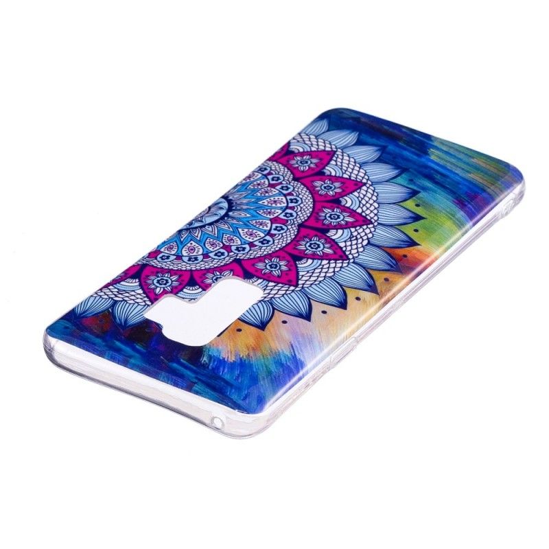 Etui Samsung Galaxy S9 Mandala W Kolorze Fluorescencyjnym