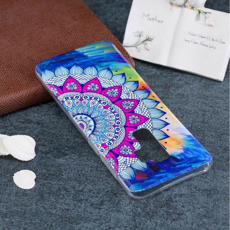 Etui Samsung Galaxy S9 Mandala W Kolorze Fluorescencyjnym