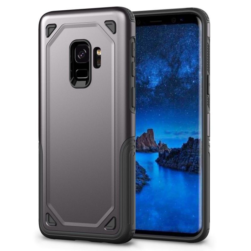 Etui Samsung Galaxy S9 Różowy Efekt Metalu Premium