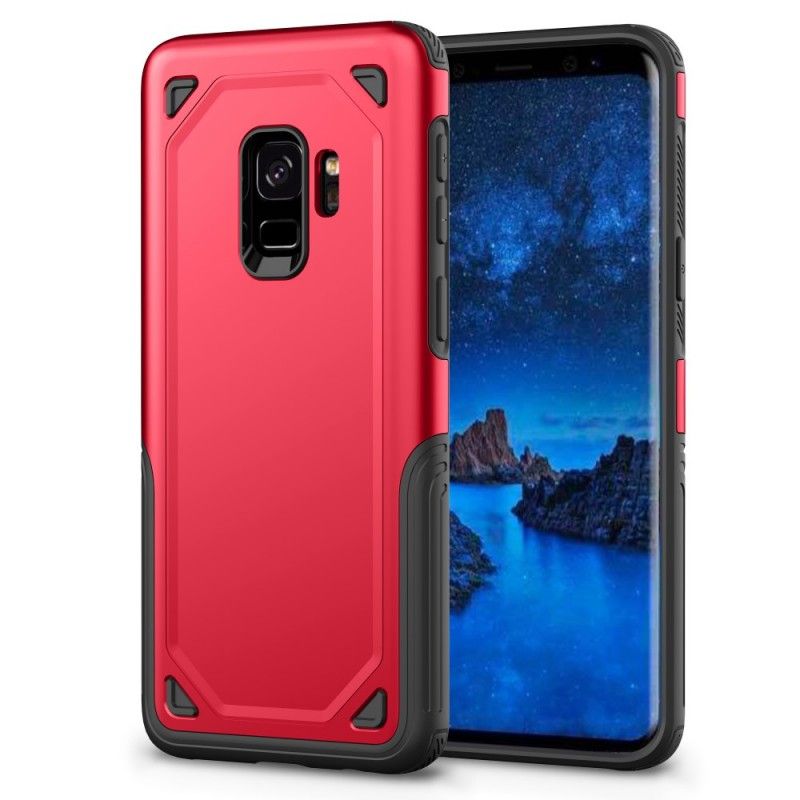 Etui Samsung Galaxy S9 Różowy Efekt Metalu Premium