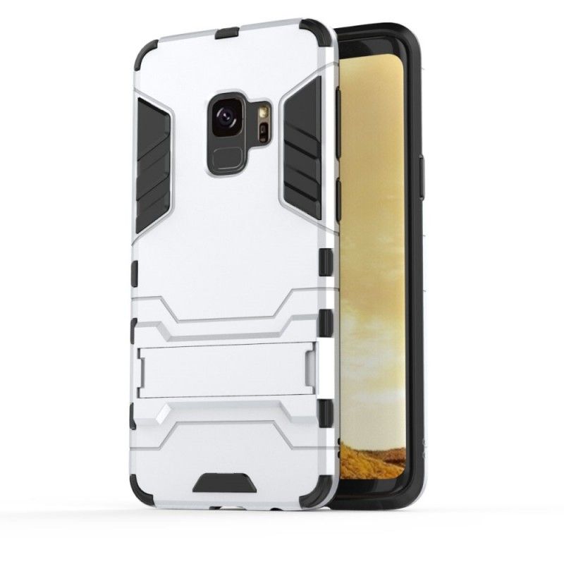 Etui Samsung Galaxy S9 Szary Czarny Ultra Odporny