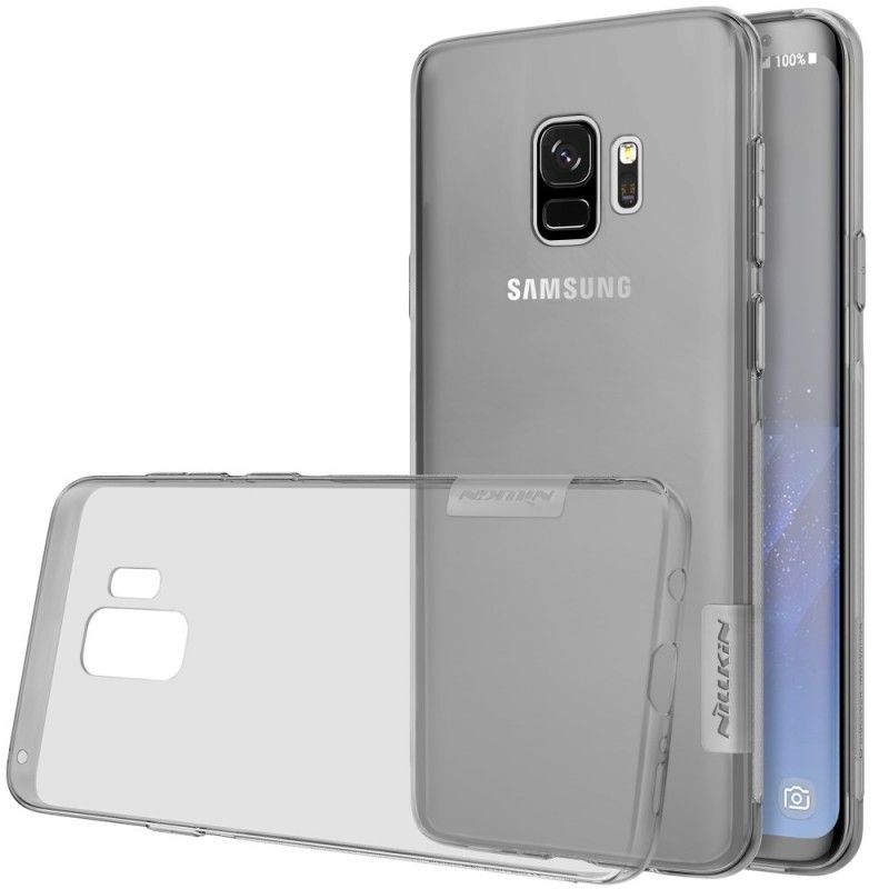 Etui Samsung Galaxy S9 Złoty Przezroczysty Nillkin Etui Ochronne