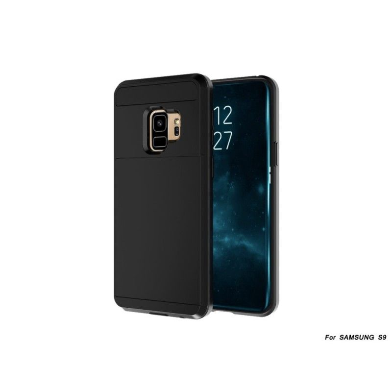 Futerały Samsung Galaxy S9 Biały Czarny Krzykliwy Sztywny