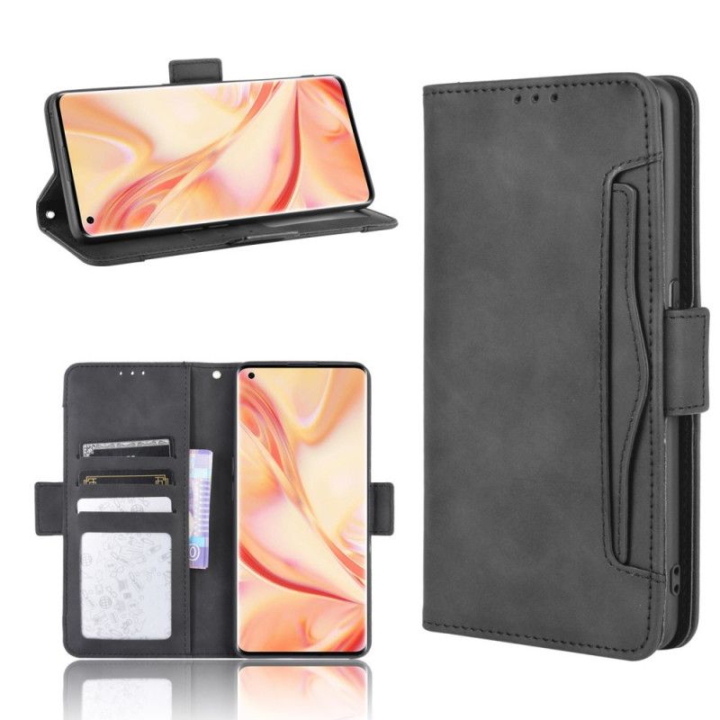 Etui Folio Oppo Find X2 Pro Czerwony Czarny Multikarta Pierwszej Klasy