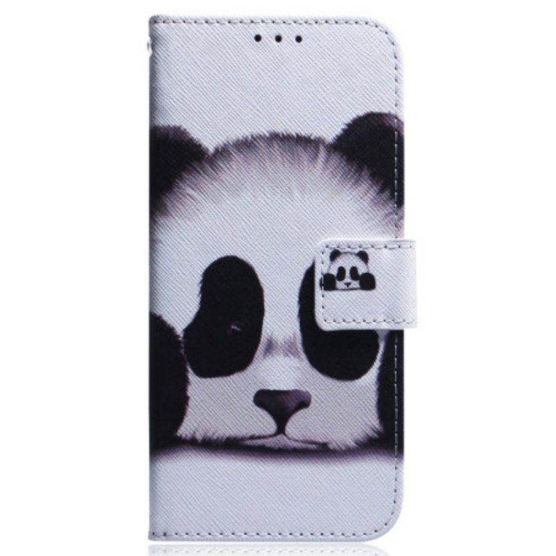 Etui Folio do Realme GT Neo 3 Smutna Panda