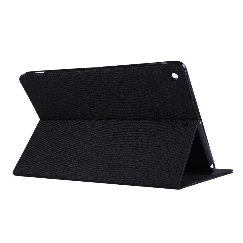 Case iPad 10.2" (2019) (2020) Szary Czarny Etui na Telefon Tkanina