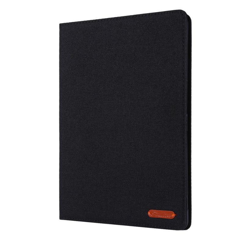 Case iPad 10.2" (2019) (2020) Szary Czarny Etui na Telefon Tkanina