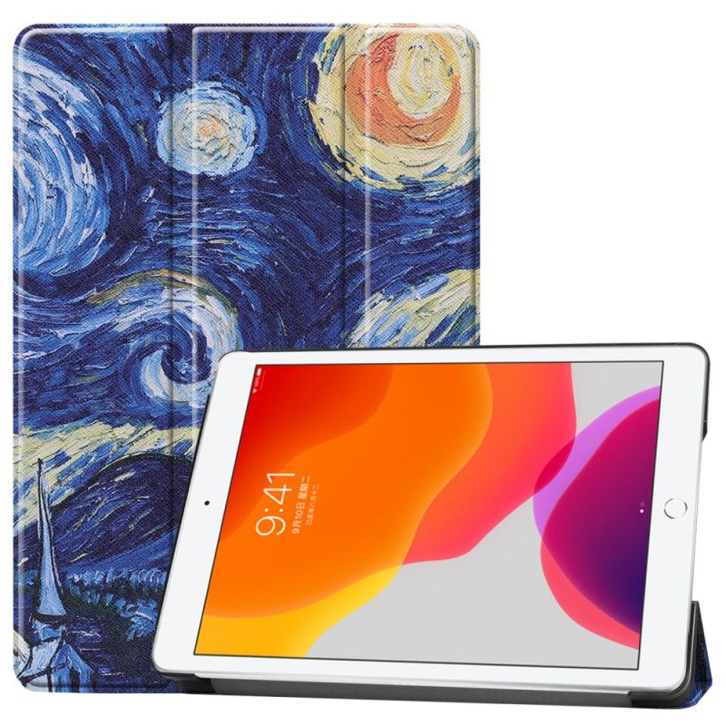 Elegancki Futerał iPad 10.2" (2019) (2020) Ze Sztucznej Skóry Van Gogh