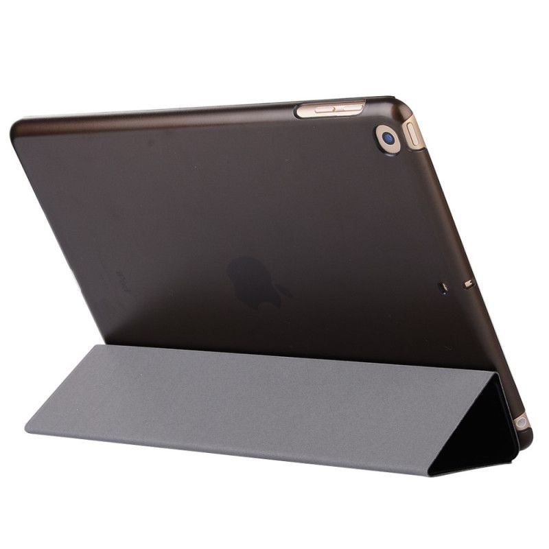 Eleganckie Etui iPad 10.2" (2019) (2020) Biały Czarny Klasyczna Sztuczna Skóra