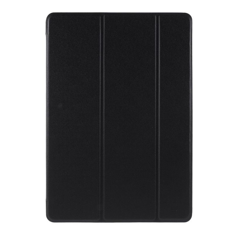 Eleganckie Etui iPad 10.2" (2019) (2020) Czerwony Czarny Z Klasycznym Efektem Skóry