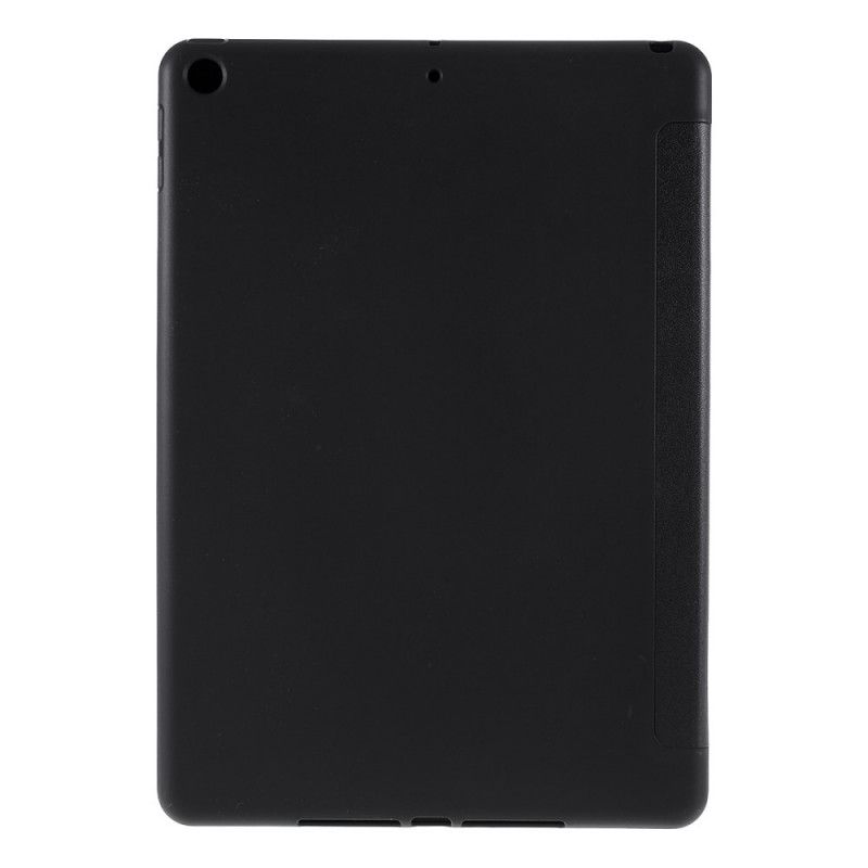 Eleganckie Etui iPad 10.2" (2019) (2020) Czerwony Czarny Z Klasycznym Efektem Skóry