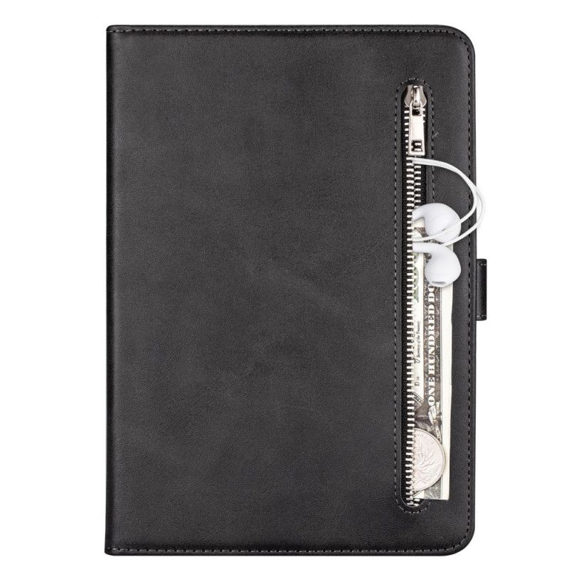 Etui Folio iPad 10.2" (2019) (2020) Czerwony Czarny Portmonetka