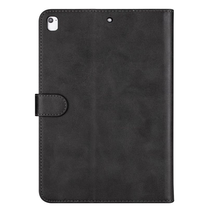 Etui Folio iPad 10.2" (2019) (2020) Czerwony Czarny Portmonetka