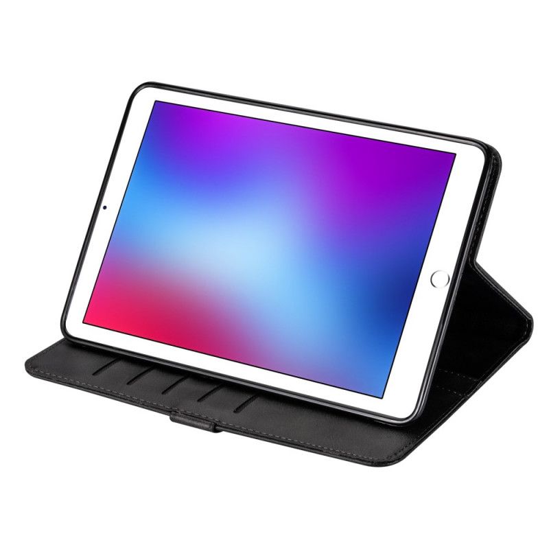 Etui Folio iPad 10.2" (2019) (2020) Czerwony Czarny Portmonetka