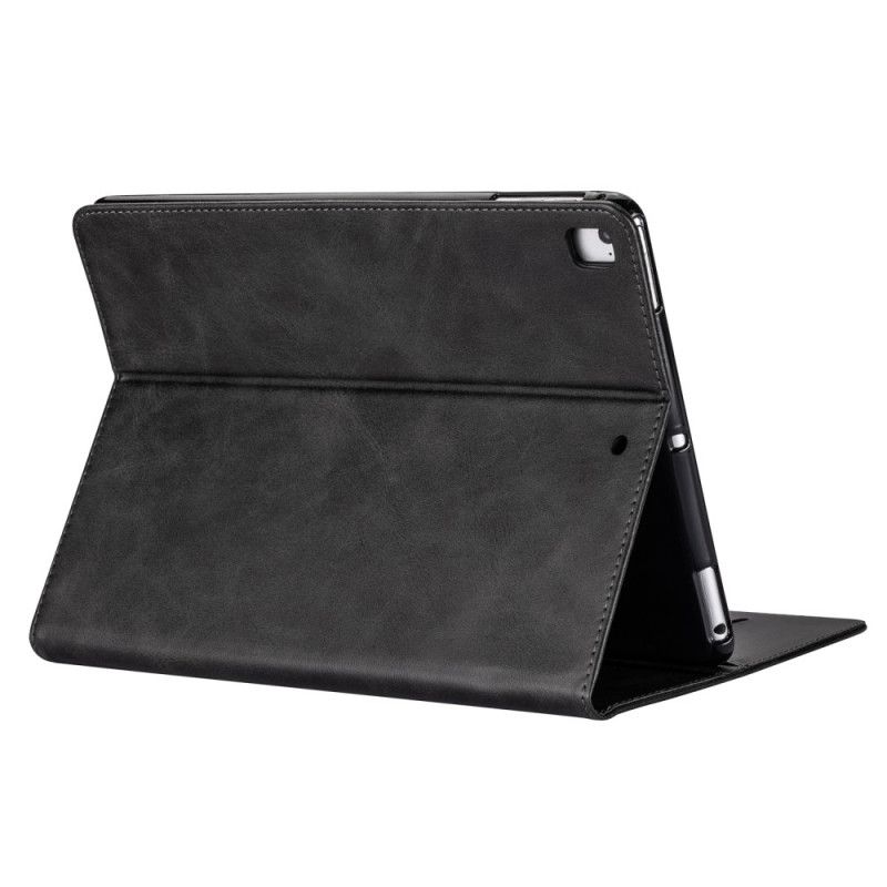 Etui Folio iPad 10.2" (2019) (2020) Czerwony Czarny Portmonetka