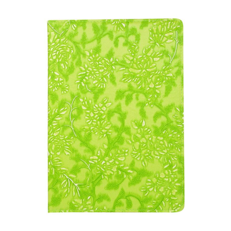 Etui Folio iPad 10.2" (2019) (2020) Czerwony Czarny Teksturowany Obracany O 360 ° Etui Ochronne