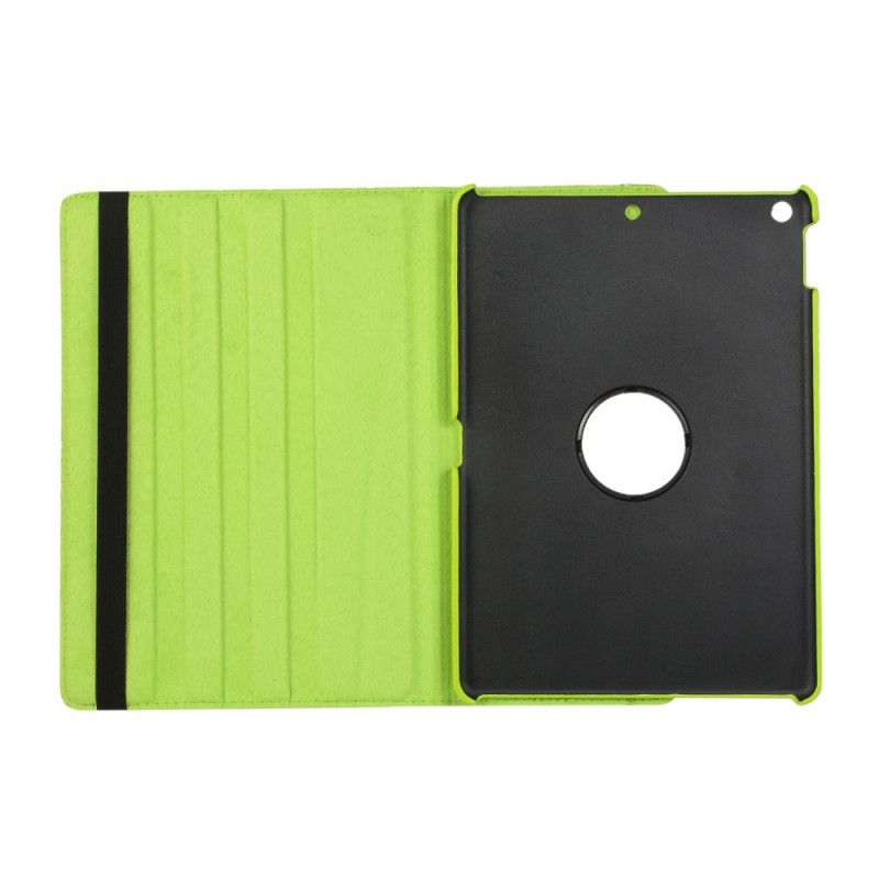 Etui Folio iPad 10.2" (2019) (2020) Czerwony Czarny Teksturowany Obracany O 360 ° Etui Ochronne