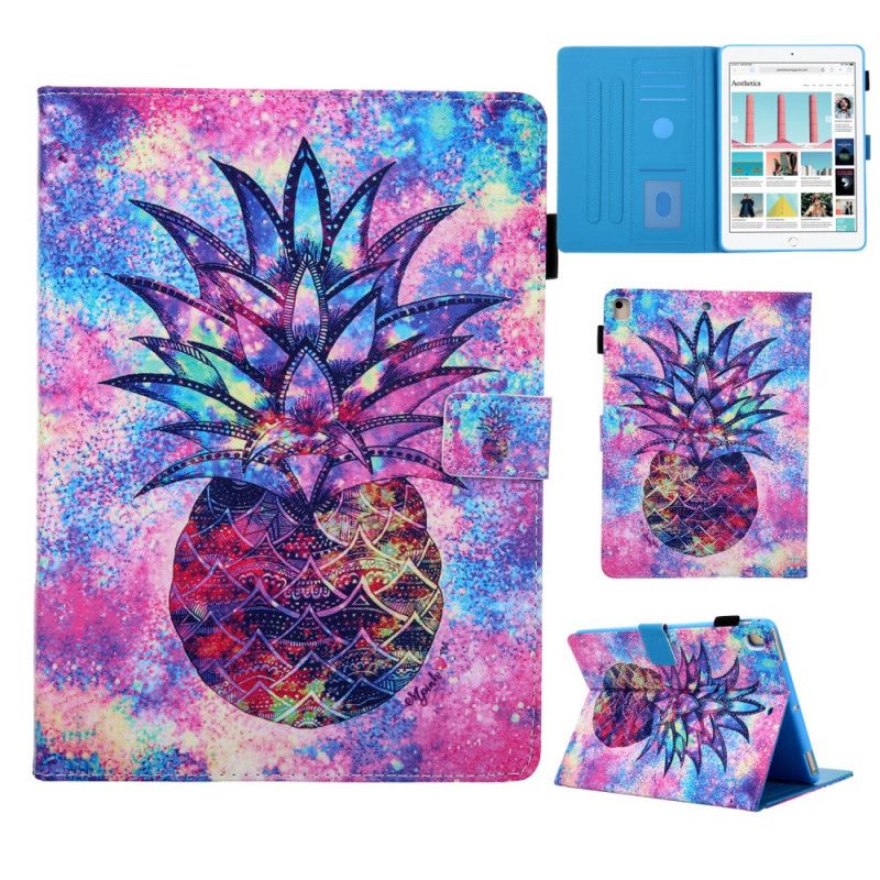 Etui Folio iPad 10.2" (2019) (2020) Funky Ananas