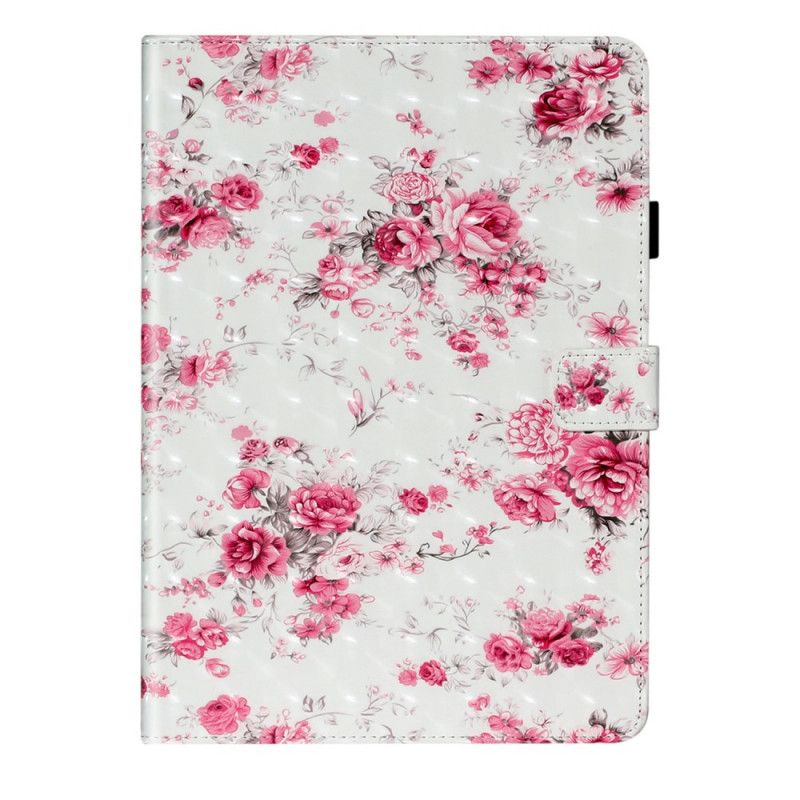 Etui Folio iPad 10.2" (2019) (2020) Jasne Kwiaty Wolności Etui Ochronne