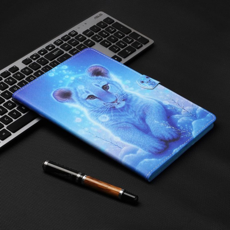 Etui Folio iPad 10.2" (2019) (2020) Mały Tygrys Etui Ochronne