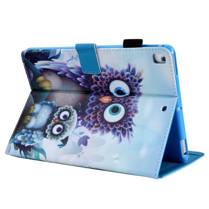 Etui Folio iPad 10.2" (2019) (2020) Oszołomione Sowy Etui Ochronne