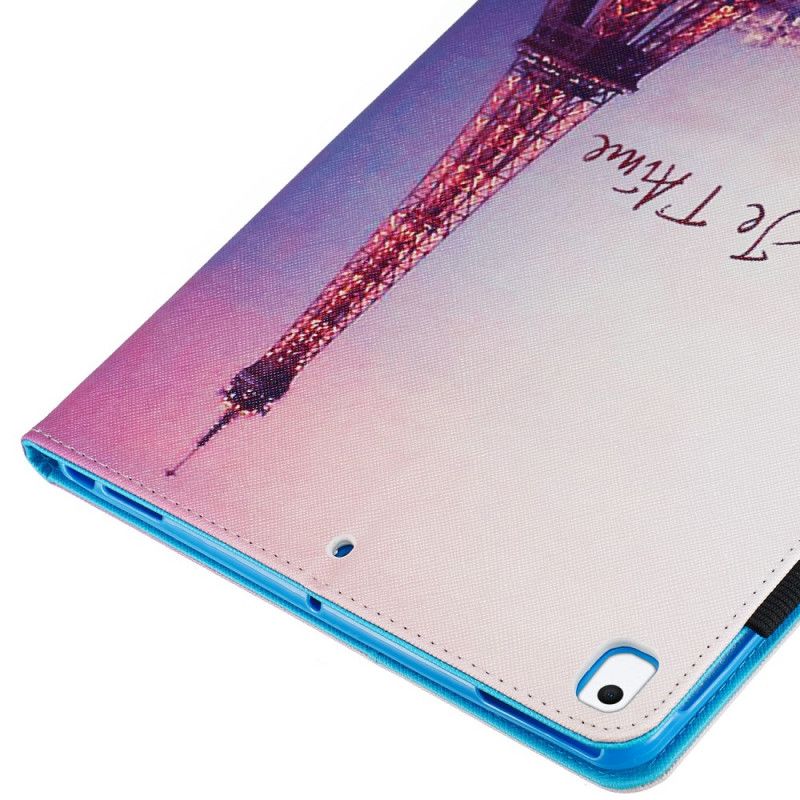 Etui Folio iPad 10.2" (2019) (2020) Paryż Kocham Cię Etui Ochronne