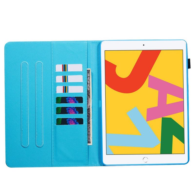 Etui Folio iPad 10.2" (2019) (2020) Wieża Eiffla W Stylu Retro Etui Ochronne