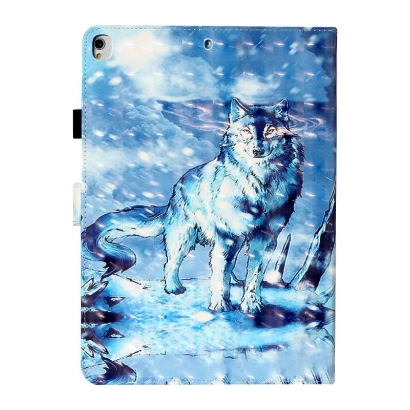 Etui Folio iPad 10.2" (2019) (2020) Wilki Plamiste