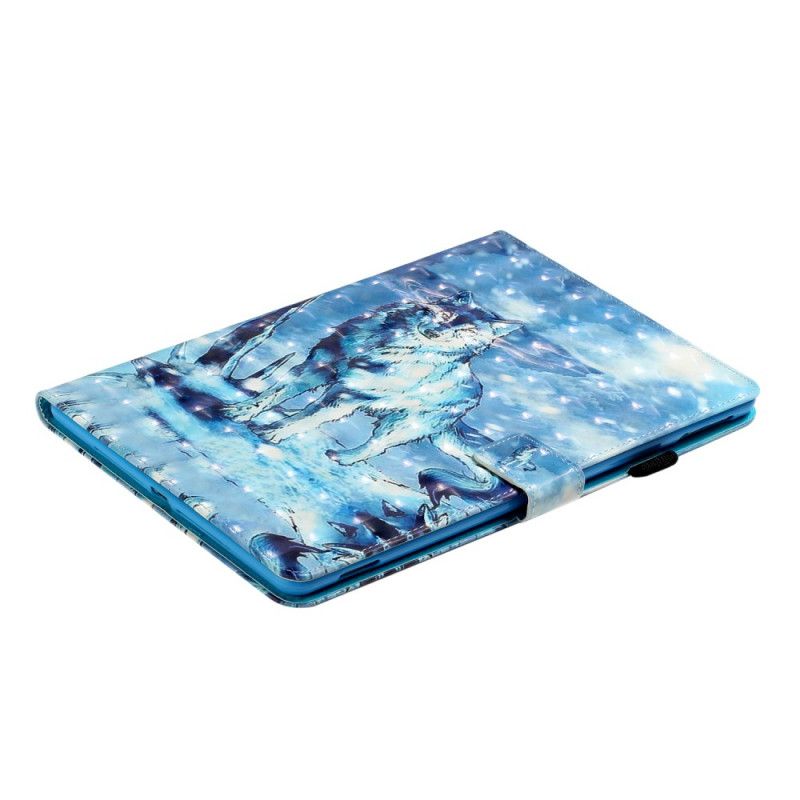 Etui Folio iPad 10.2" (2019) (2020) Wilki Plamiste