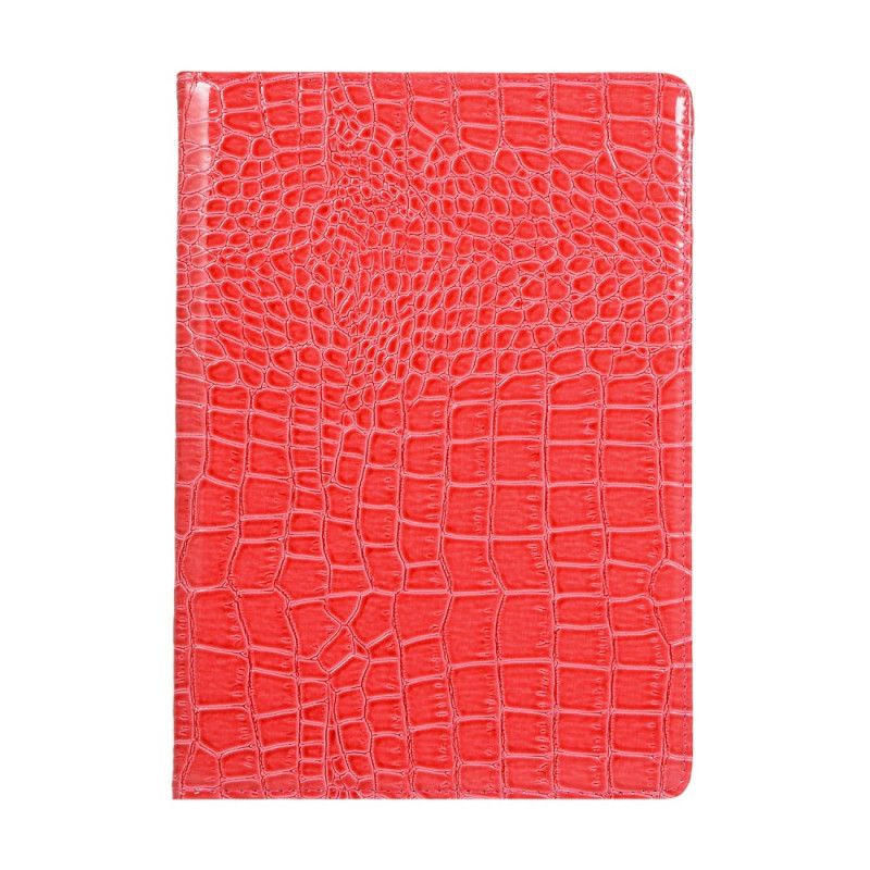 Etui iPad 10.2" (2019) (2020) Biały Czarny Obrotowa Skóra Krokodyla