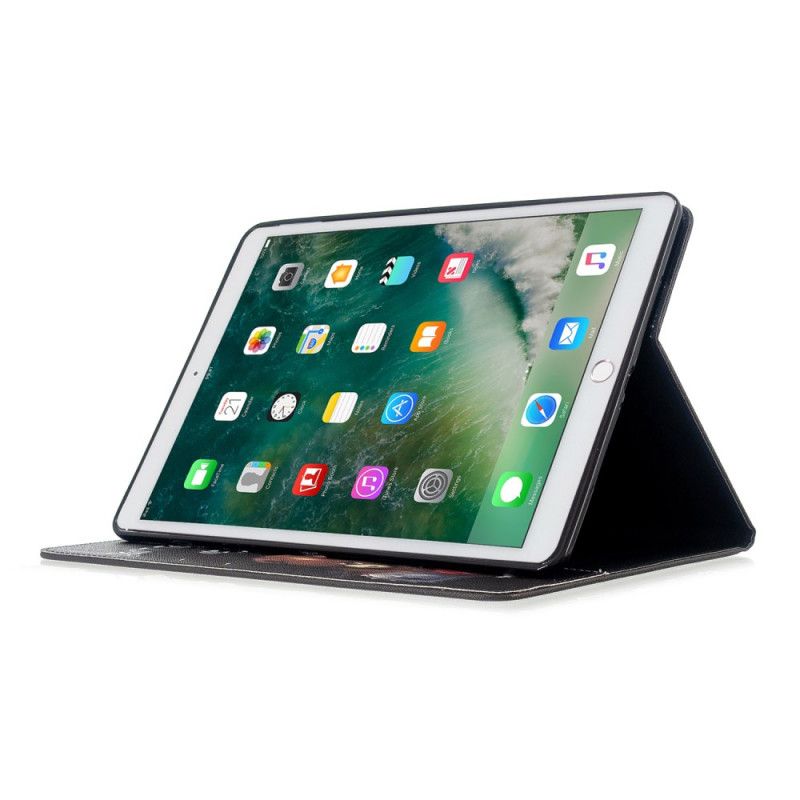 Etui iPad 10.2" (2019) (2020) Brązowy Czarny Nie Dotykaj Mnie