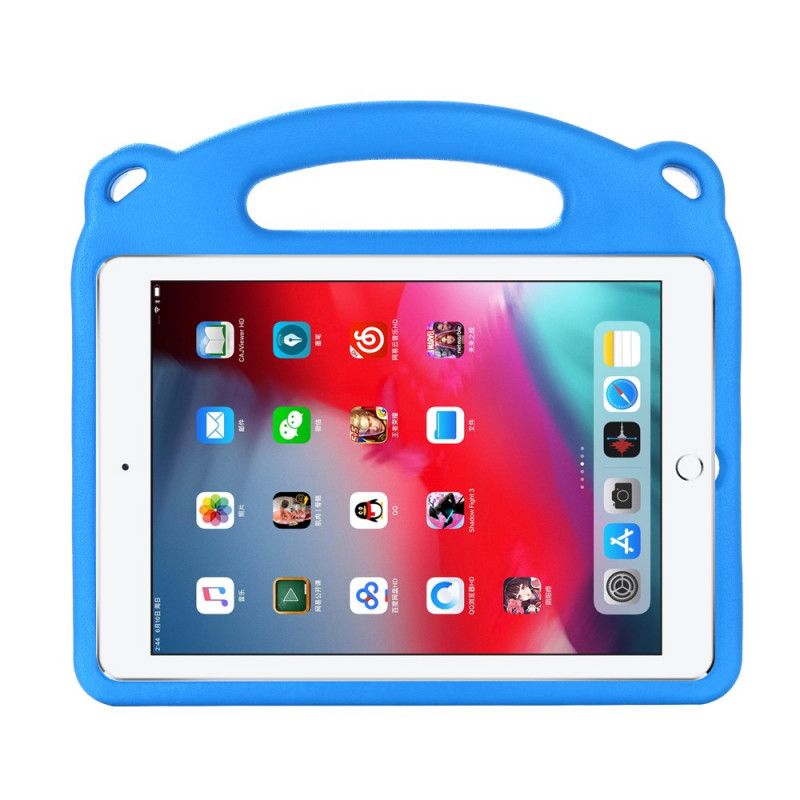 Etui iPad 10.2" (2019) (2020) Czerwony Czarny Panda Dla Dzieci