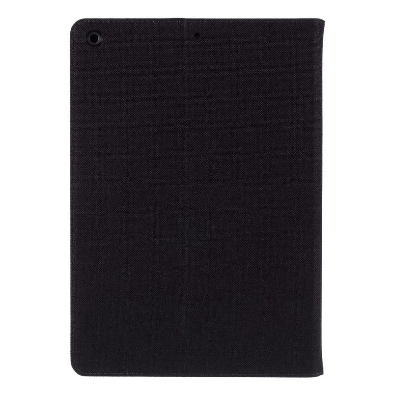 Etui iPad 10.2" (2019) (2020) Czerwony Czarny Tkanina Mutural I Imitacja Skóry