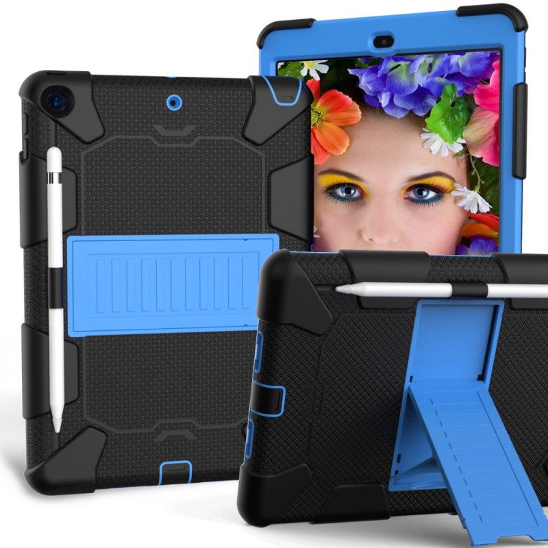 Etui iPad 10.2" (2019) (2020) Czerwony Czarny Ultra Odporny Dwukolorowy Etui Ochronne