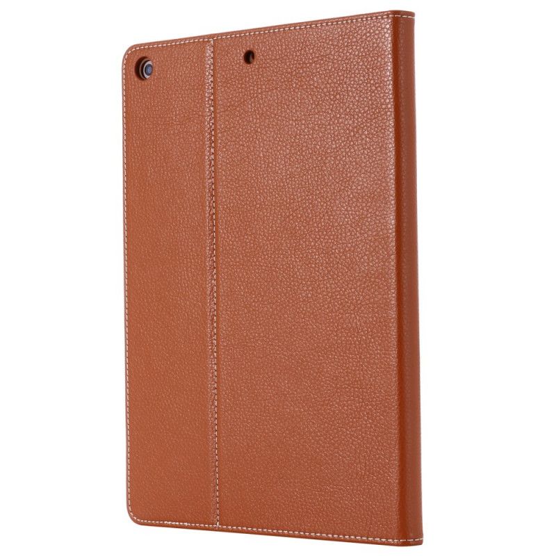 Etui iPad 10.2" (2019) (2020) Granatowy Czarny Gebei Imitacja Skóry Liczi