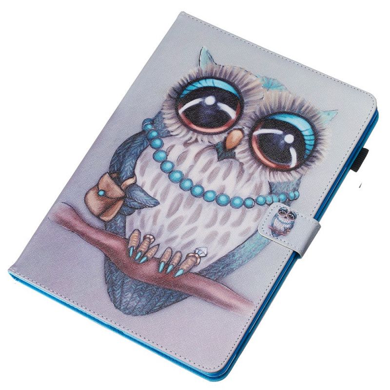 Etui iPad 10.2" (2019) (2020) Naszyjnik Sowy Etui Ochronne