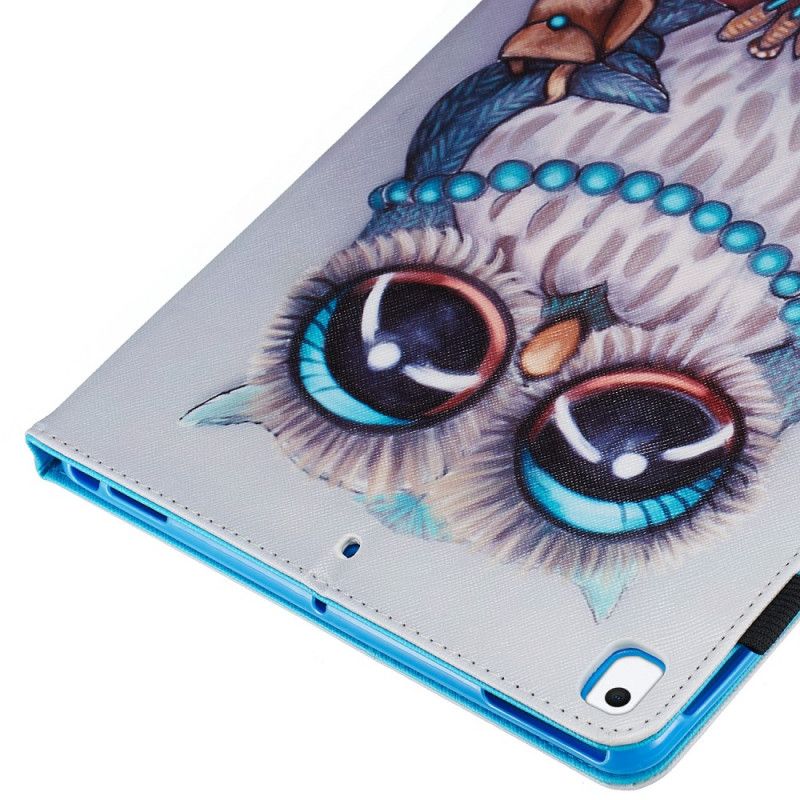 Etui iPad 10.2" (2019) (2020) Naszyjnik Sowy Etui Ochronne