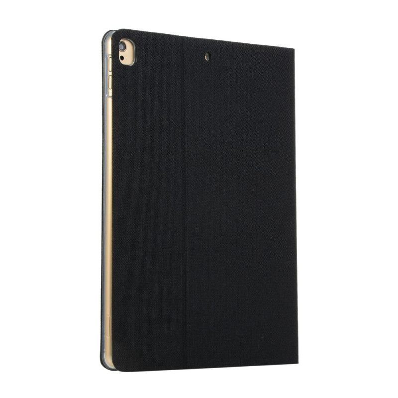 Etui iPad 10.2" (2019) (2020) Szary Czarny Efekt Tkaniny