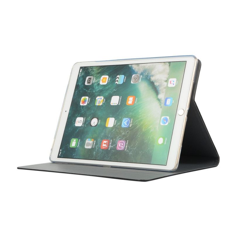 Etui iPad 10.2" (2019) (2020) Szary Czarny Efekt Tkaniny