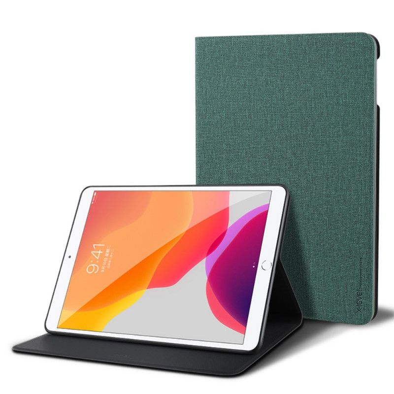 Etui iPad 10.2" (2019) (2020) Szary Czarny Tkanina Na Poziomie X